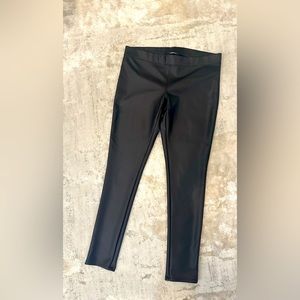 NWOT - Express Faux-Leather Leggings - Sz L - Black